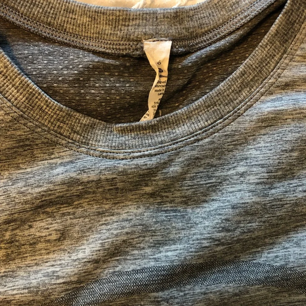 Lululemon Grey Swiftly, Size 6 - Picture 2 of 4